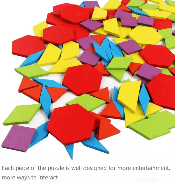 155 Pcs Pattern Shapes Block - Image 6