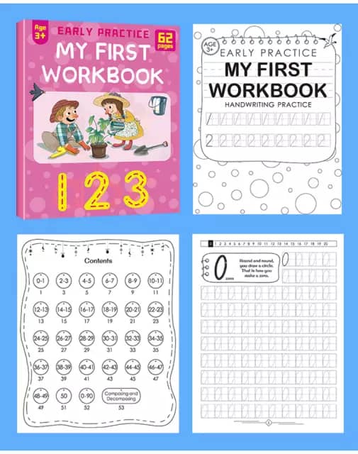 My First Writing/ Math Workbook - Image 4