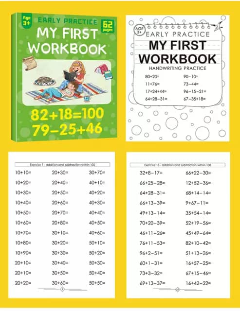 My First Writing/ Math Workbook - Image 5
