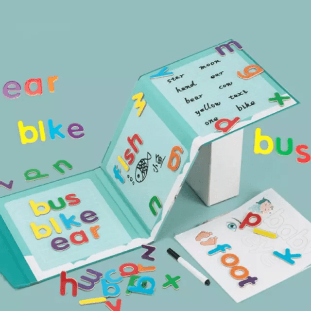 Magnetic Spelling Game