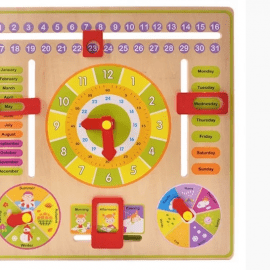 Learning Calendar Clock