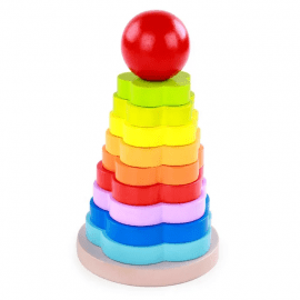 Rainbow Tower Stacker