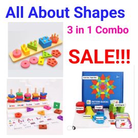 All About Shapes 3 in 1 Combo